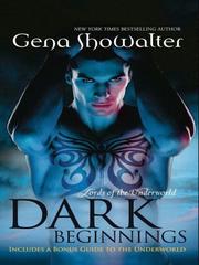 Cover of: Dark Beginnings