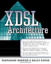 Cover of: XDSL Architecture