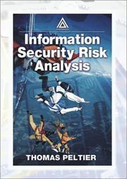 Cover of: Information security risk analysis