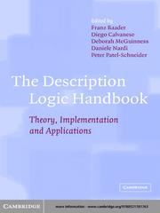 Cover of: The Description Logic Handbook