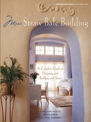 Cover of: More Straw Bale Building