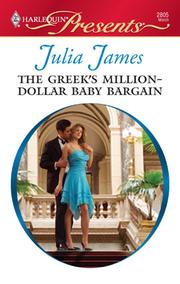 Cover of: The Greek's Million-Dollar Baby Bargain
