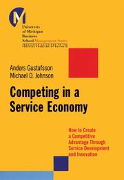 Cover of: Competing in a Service Economy