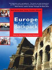 Europe From a Backpack by Mark Pearson