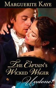 Cover of: The Captain's Wicked Wager by Marguerite Kaye