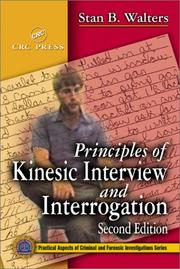 Cover of: Principles of Kinesic Interview and Interrogation