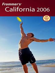 Cover of: Frommer's California 2006