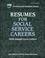 Cover of: Resumes for Social Service Careers