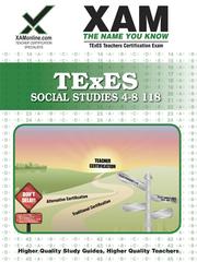 Cover of: TExES Social Studies 4-8 118