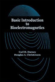 Cover of: Basic Introduction to Bioelectromagnetics
