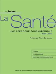 Cover of: La Sante