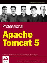 Cover of: Professional Apache Tomcat 5