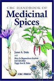 Cover of: CRC Handbook of Medicinal Spices