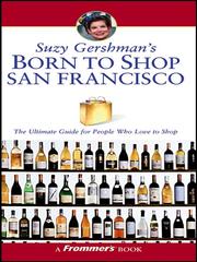 Cover of: Suzy Gershman's Born to Shop San Francisco