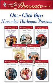 Cover of: One-Click Buy: November Harlequin Presents