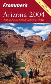 Cover of: Frommer's Arizona 2004 by 