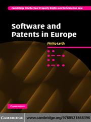 Cover of: Software and Patents in Europe