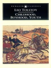 Cover of: Childhood, Boyhood, Youth by 