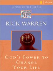 Cover of: God's Power to Change Your Life