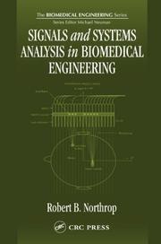 Cover of: Signals and Systems Analysis In Biomedical Engineering by Robert B. Northrop