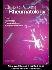 Cover of: Classic Papers in Rheumatology