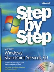 Cover of: Microsoft® Windows® SharePoint® Services 3.0 Step by Step