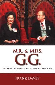 Cover of: Mr. and Mrs. G.G.