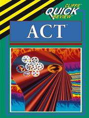 Cover of: CliffsQuickReview ACT