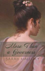 Cover of: More Than a Governess | 