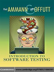 Cover of: Introduction to Software Testing