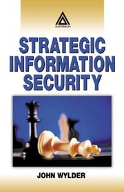 Cover of: Strategic Information Security