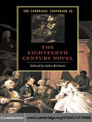 Cover of: The Cambridge Companion to the Eighteenth-Century Novel