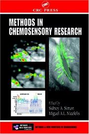 Cover of: Methods in Chemosensory Research (Methods and New Frontiers in Neuroscience) by Sidney A. Simon, Miguel A. L. Nicolelis