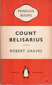 Cover of: Count Belisarius.