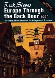 Cover of: Rick Steves' Europe Through the Back Door 2001 (Rick Steves' Europe Through the Back Door) by Rick Steves