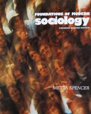 Cover of: Foundations of modern sociology by Metta Spencer