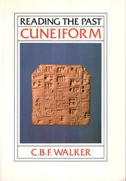 Cover of: Cuneiform by C. B. F. Walker