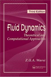 Cover of: Fluid dynamics by Z. U. A. Warsi, Z. U. A. Warsi