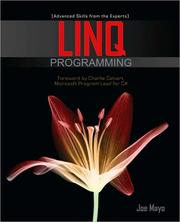Cover of: LINQ programming | Joseph Mayo