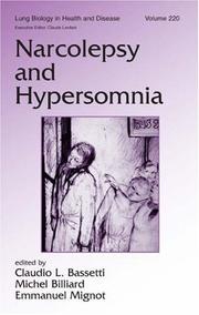 Cover of: Narcolepsy and Hypersomnia (Lung Biology in Health and Disease)