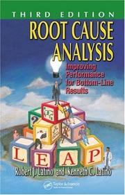 Cover of: Root cause analysis by Robert J. Latino