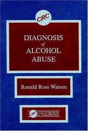 Cover of: Diagnosis of alcohol abuse
