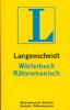 Cover of: Langenscheidt Wörterbuch Rätoromanisch: Rätoromanisch-Deutsch; Deutsch - Rätoromanisch