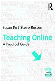 Cover of: Teaching online | Susan Schor Ko