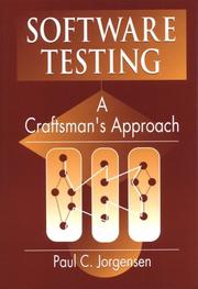 Cover of: Software testing: a craftsman's approach