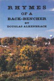 Cover of: Rhymes of a Back-Bencher: The poems of Douglas Alkenbrack M.P.