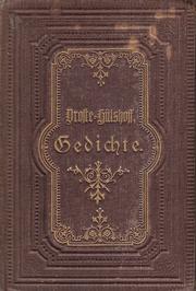 Cover of: Gedichte by 