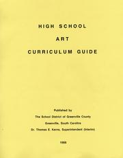 Cover of: High School Art Curriculum Guide by 