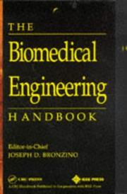 Cover of: The biomedical engineering handbook by editor-in-chief, Joseph D. Bronzino.