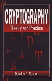 Cover of: Cryptography by Douglas R. Stinson